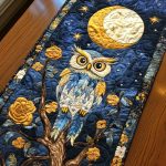 Mystic Owl Quilted Table Runner