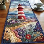 Nautical Beacon Quilted Table Runner
