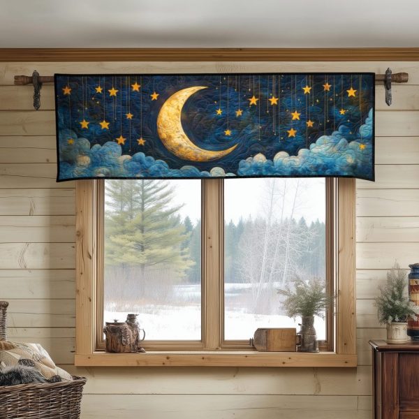 Nebula Wonders Quilted Valance