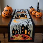 Night Fall Quilted Table Runner