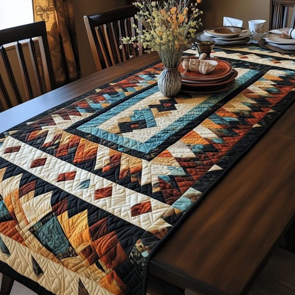 Nomadic Luxe Quilted Table Runner