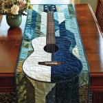Ocean Melody Quilted Table Runner