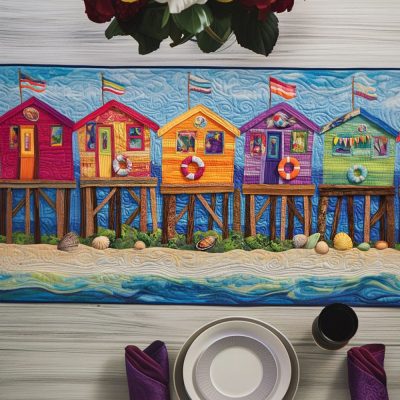 Ocean View Quilted Table Runner