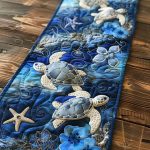 Ocean Wanderer Quilted Table Runner