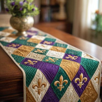 Parade Rhythm Quilted Table Runner