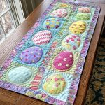 Pastel Treasures Quilted Table Runner