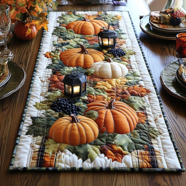 Patch Perfect Quilted Table Runner