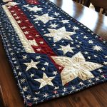 Patriot Trail Quilted Table Runner