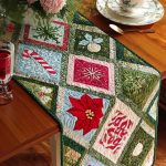 Peppermint Twist Quilted Table Runner