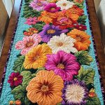 Petal Magic Quilted Table Runner