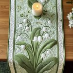 Petal Path Quilted Table Runner