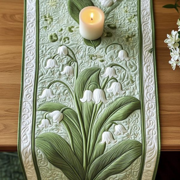 Petal Path Quilted Table Runner