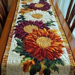 Petals Of Paradise Quilted Table Runner