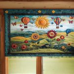 Petalscape Quilted Valance