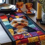 Playful Pup Quilted Table Runner