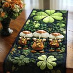 Pot Of Gold Trio Quilted Table Runner