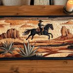 Prairie Ride Quilted Table Runner