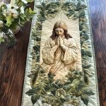 Prayerful Peace Quilted Table Runner