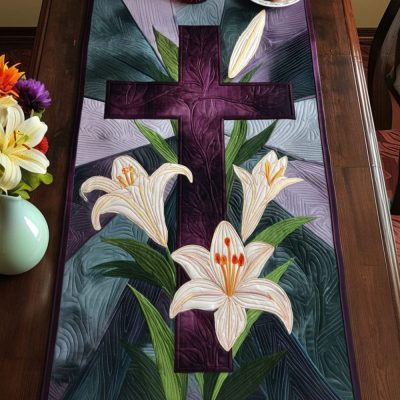 Promise Of Glory Quilted Table Runner