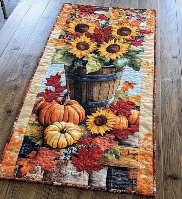 Fall Quilted Table Runner