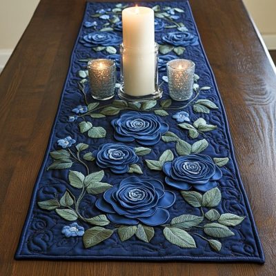 Pure Elegance Quilted Table Runner