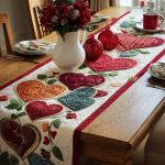 Quiet Blend Quilted Table Runner