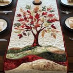 Radiant Branches Quilted Table Runner