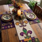 Radiant Fleur Quilted Table Runner
