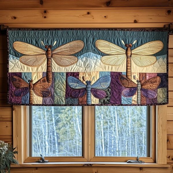 Radiant Glow Quilted Valance