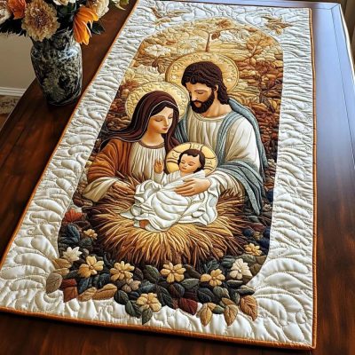 Radiant Souls Quilted Table Runner