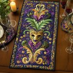 Regal Radiance Quilted Table Runner