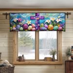 Resurrection Bloom Quilted Valance