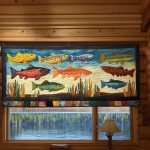 Rolling River Quilted Valance