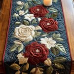 Rose Garden Quilted Table Runner