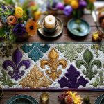 Royal Revelry Quilted Table Runner