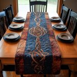 Rune Bound Quilted Table Runner