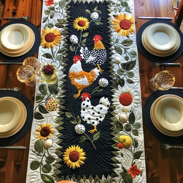 Rural Beauty Quilted Table Runner