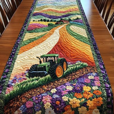 Rural Escape Quilted Table Runner