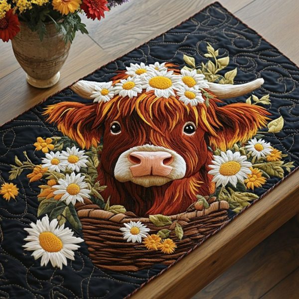 Rustic Charm Quilted Table Runner