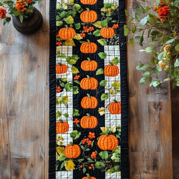 Fall Quilted Table Runner