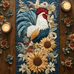 Rustic Charm Quilted Table Runner