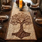 Rustic Elegance Quilted Table Runner