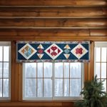 Rustic Elegance Quilted Valance