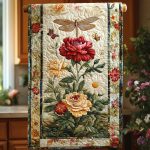 Rustic Garden Beauty Quilted Table Runner