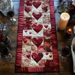 Rustic Love Quilted Table Runner