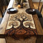 Sacred Canopy Quilted Table Runner