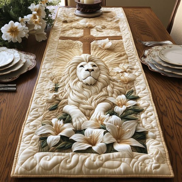Sacred Embrace Quilted Table Runner