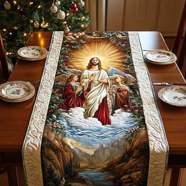 Sacred Gathering Quilted Table Runner