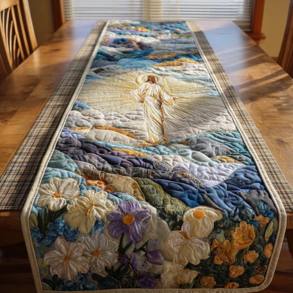Sacred Light Quilted Table Runner