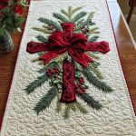 Sacred Night Quilted Table Runner